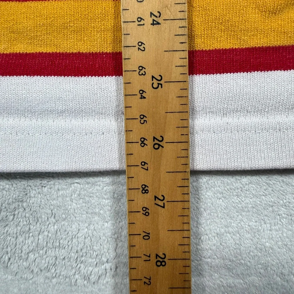 Barbarian Rugby Shirt Mens Small Red Striped Vintage 90s RCSS Field Hockey Polo - Picture 9 of 11